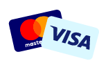 VISA / MasterCard Online-Wallet und Zahlungsanbieter-Logo